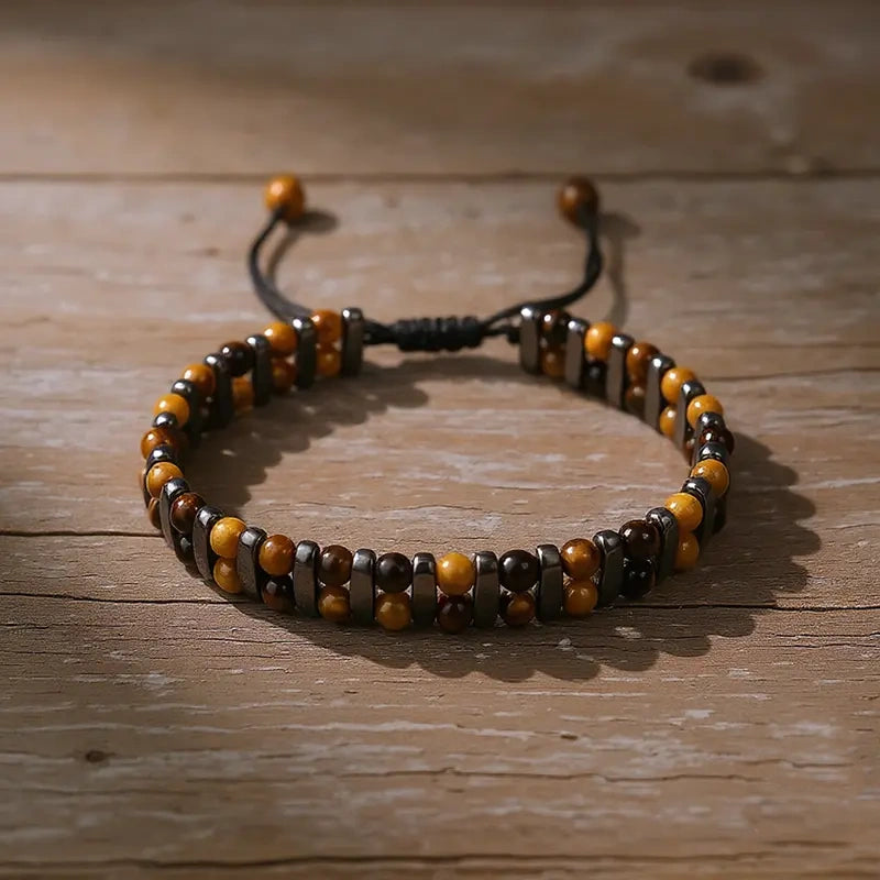 Natural Tiger's Eye Stone Bracelet