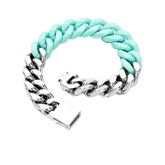 Colorful Cuban Bracelet