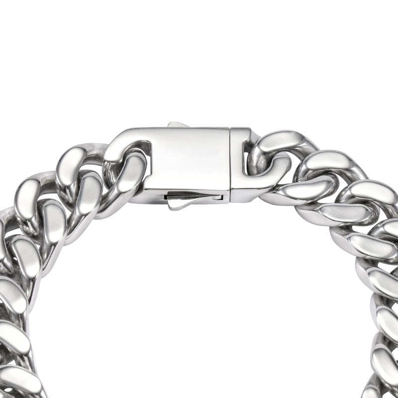Chunky Cuban Chain Chain | Silver & Gold