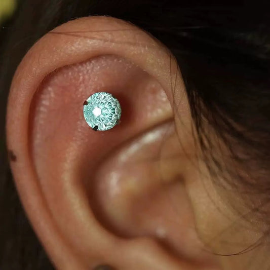 Gradient Firework Earring