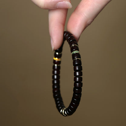 Rosewood Buddhist Protection Bracelet
