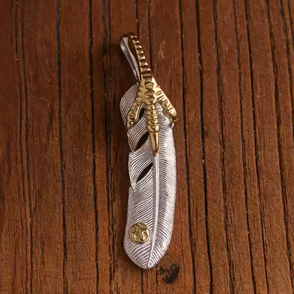 Retro Feather Necklace
