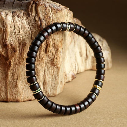 Rosewood Buddhist Protection Bracelet