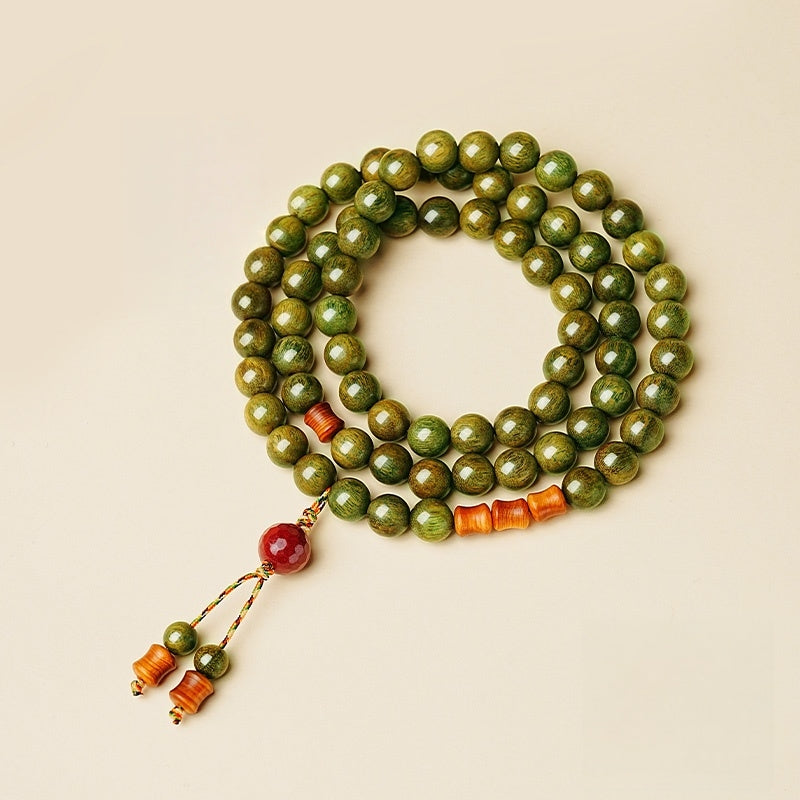 Green Sandalwood String Sandalwood Bracelet