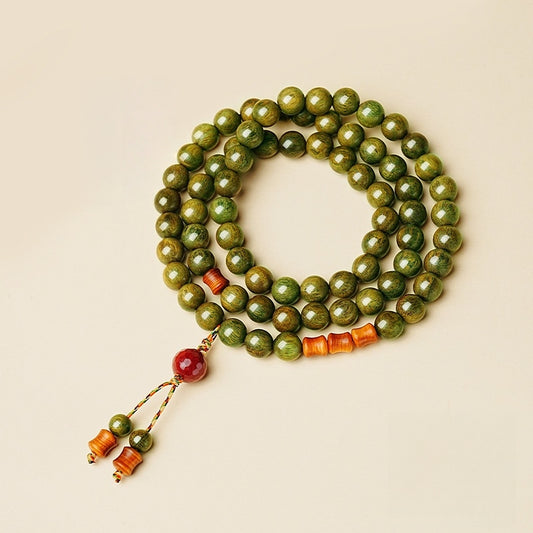 Green Sandalwood String Sandalwood Bracelet