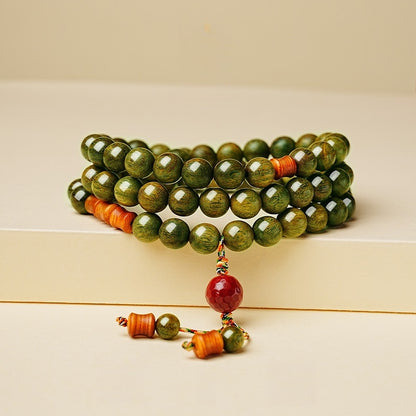 Green Sandalwood String Sandalwood Bracelet