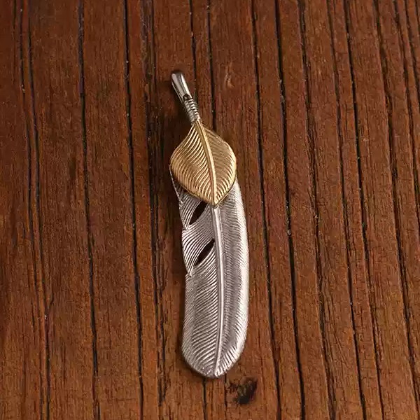 Retro Feather Necklace