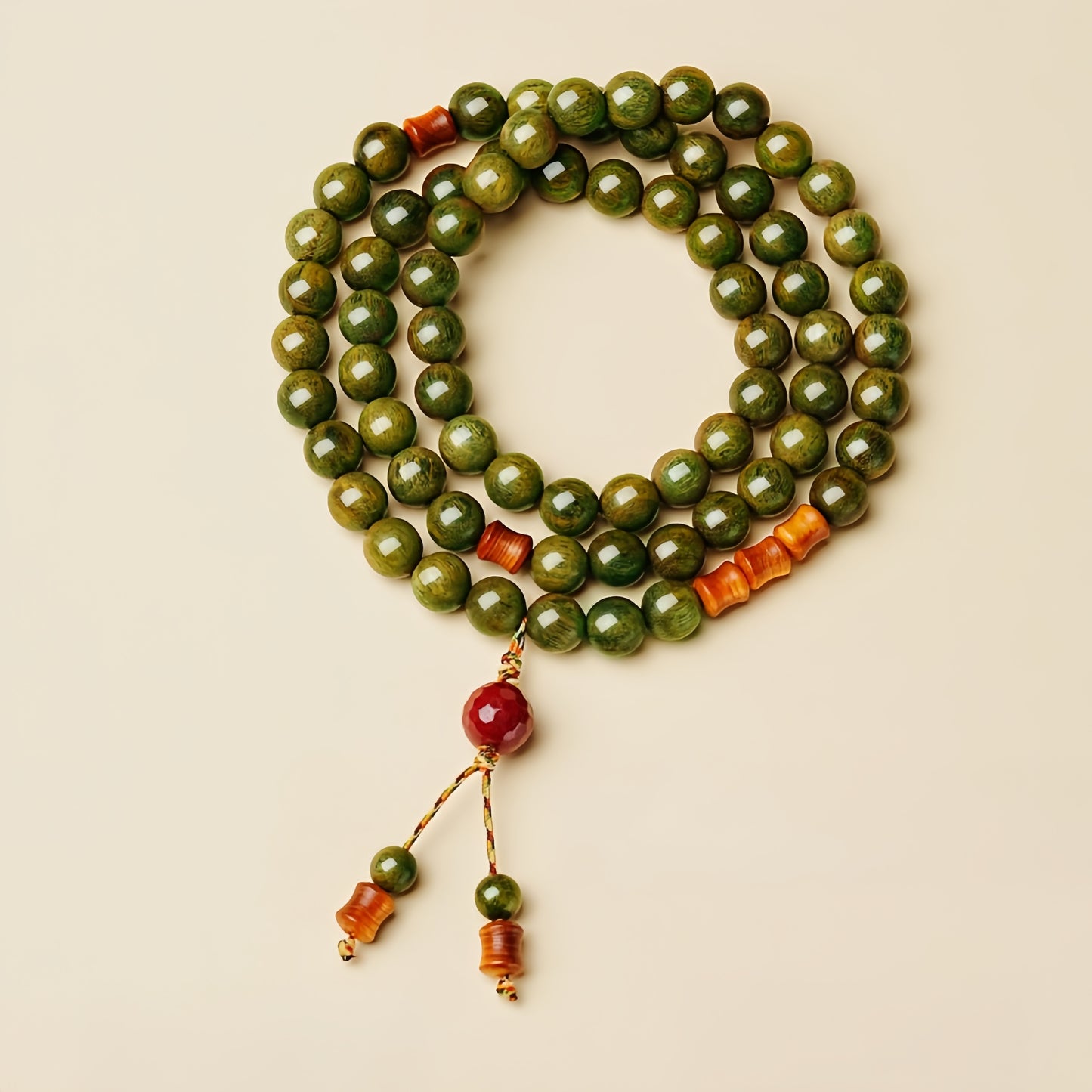 Green Sandalwood String Sandalwood Bracelet