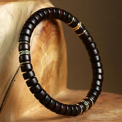 Rosewood Buddhist Protection Bracelet