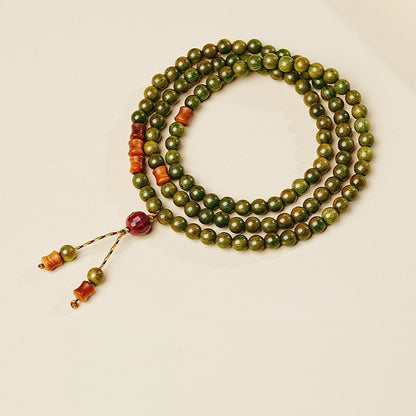 Green Sandalwood String Sandalwood Bracelet