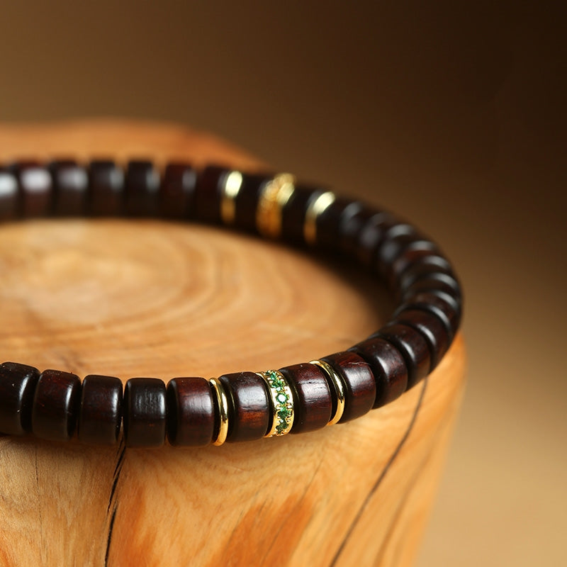 Rosewood Buddhist Protection Bracelet