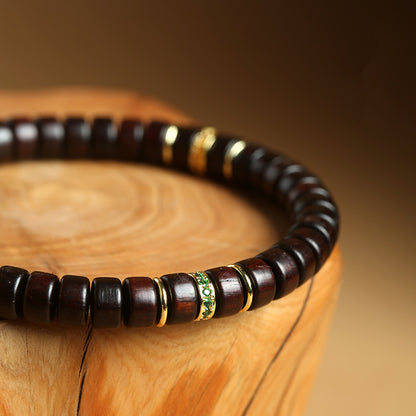 Rosewood Buddhist Protection Bracelet