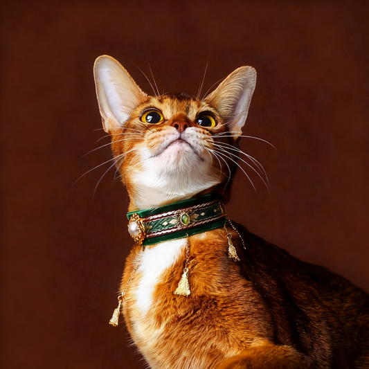 Unique Luxury Cat Collar With Tassel Collar