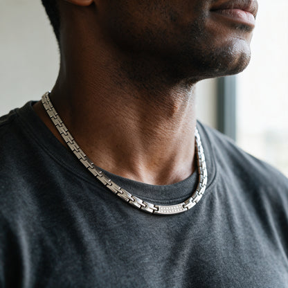 Magnetic Germanium Necklace