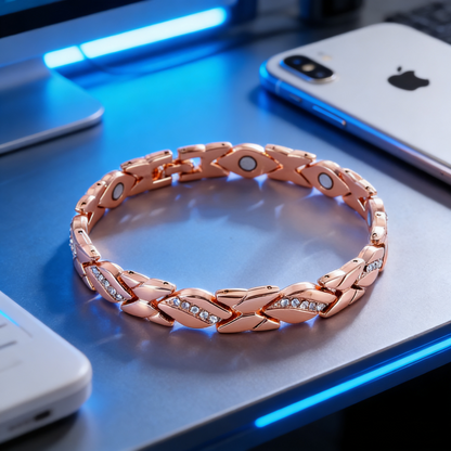 Eco-friendly Alloy Energy Magnet Bracelet