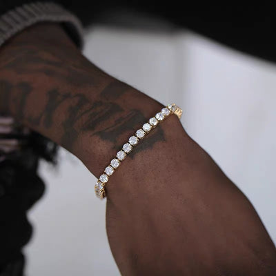 Micro Tennis Chain | Multiple Lengths | Gold & Silver
