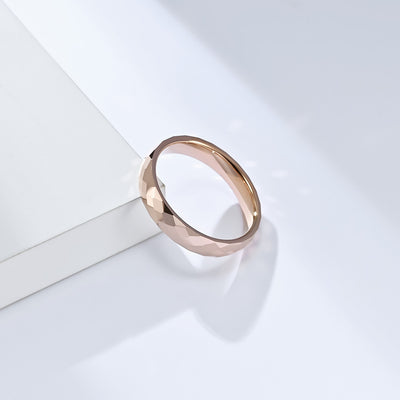 ANILLOS DE TUNGSTENO EN FORMA DE DIAMANTE DE 4MM