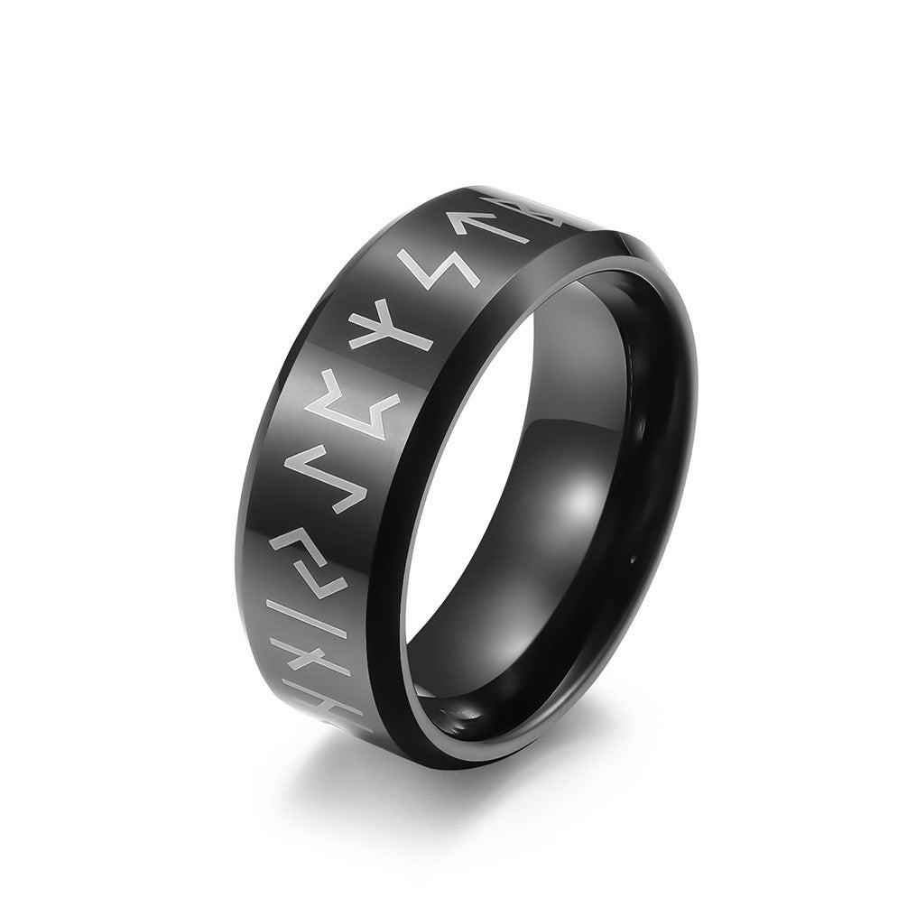 ANILLO VIKINGO DE TUNGSTENO 8MM
