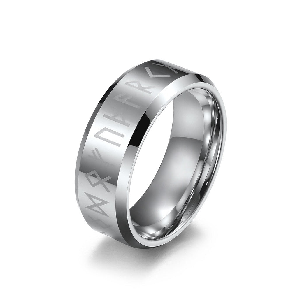 ANILLO VIKINGO DE TUNGSTENO 8MM