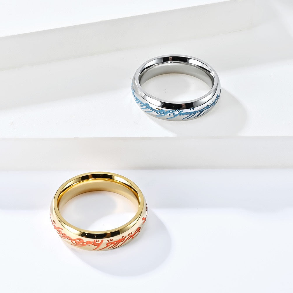 ANILLO DE TUNGSTENO 6MM