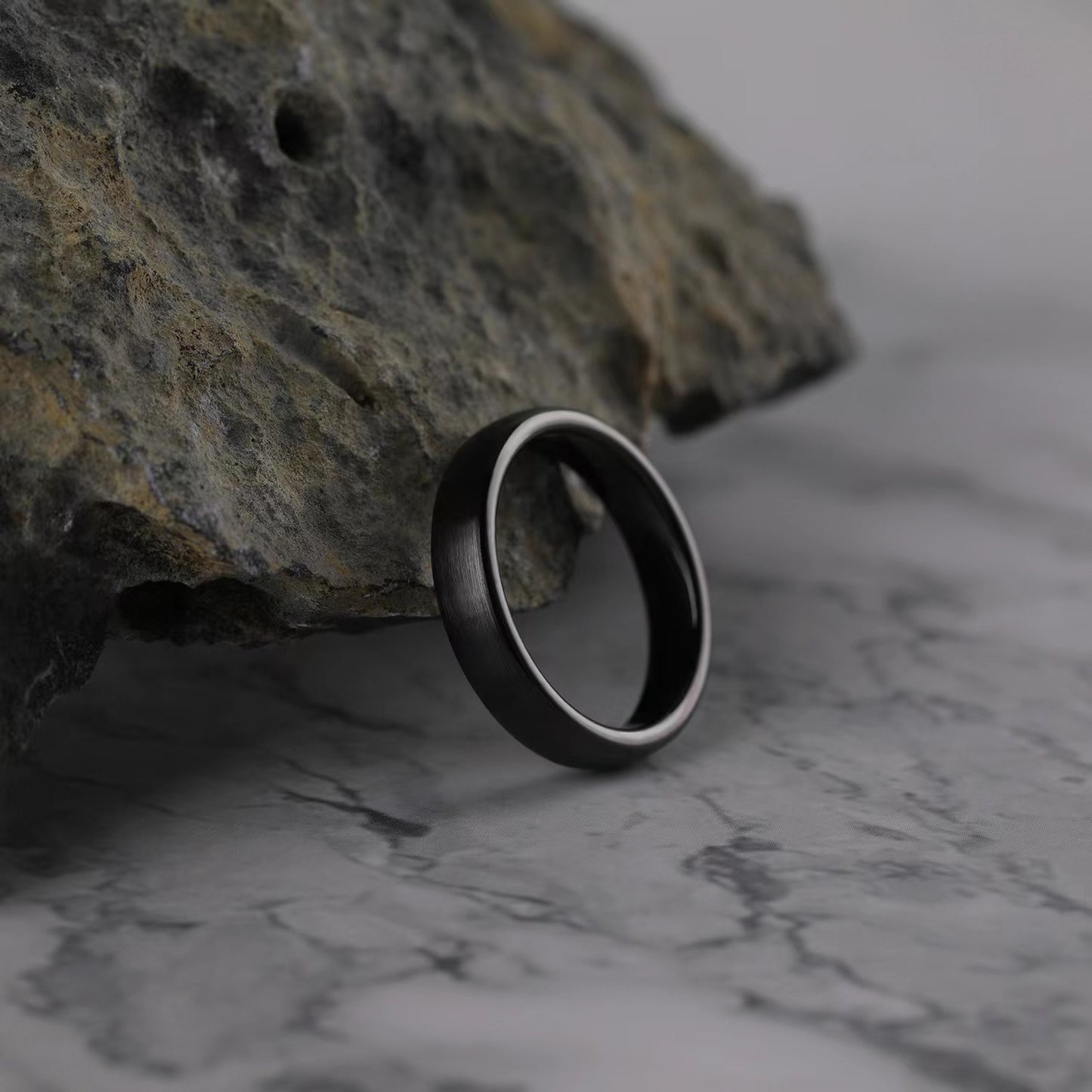 4/6/8MM DOMED STYLE TUNGSTEN RING