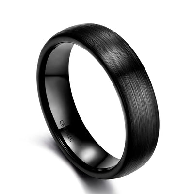 ANILLO DE TUNGSTENO ESTILO DOMINADO 4/6/8MM