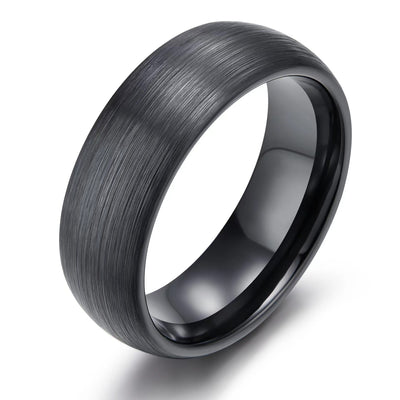 ANILLO DE TUNGSTENO ESTILO DOMINADO 4/6/8MM