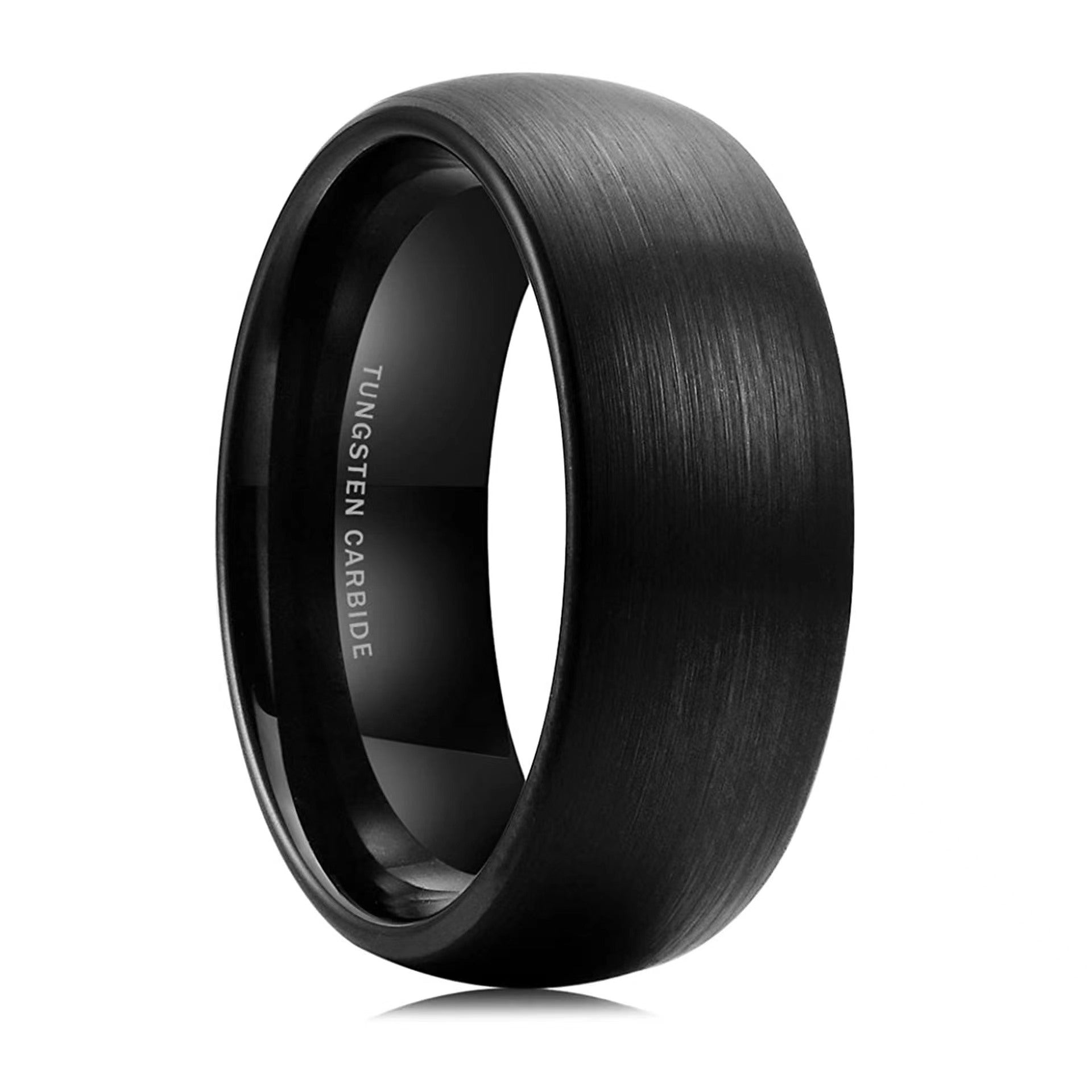 ANILLO DE TUNGSTENO ESTILO DOMINADO 4/6/8MM