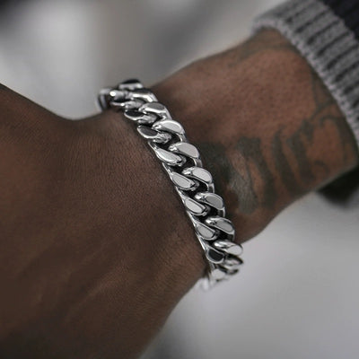 Chunky Cuban Chain Chain | Silver & Gold