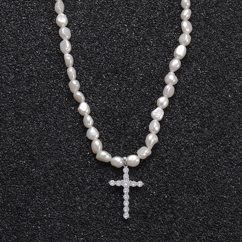 Unique-shaped Natural Pearl Necklace