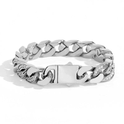 Zircon Cuban Bracelet/Necklace