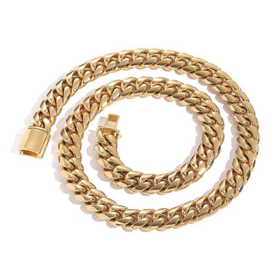 Cuban Link Bracelet-8mm/12mm
