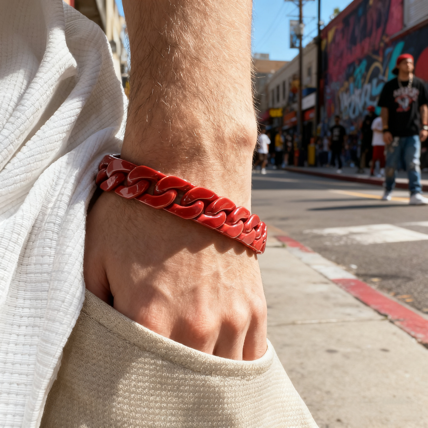 Cuban Ceramic Bracelet / Necklace
