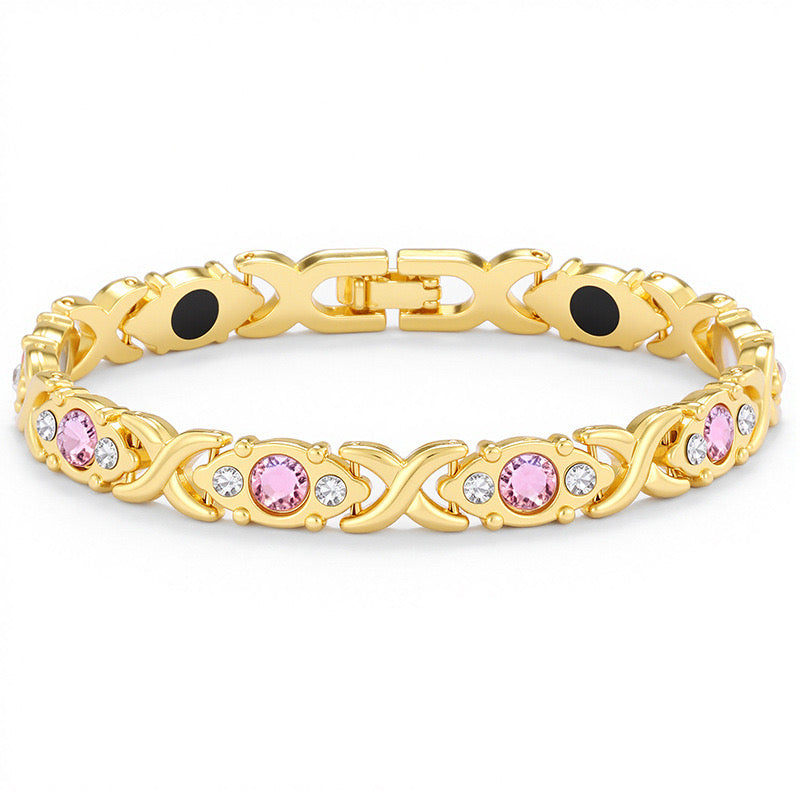 Eco-friendly Alloy Energy Magnet Bracelet