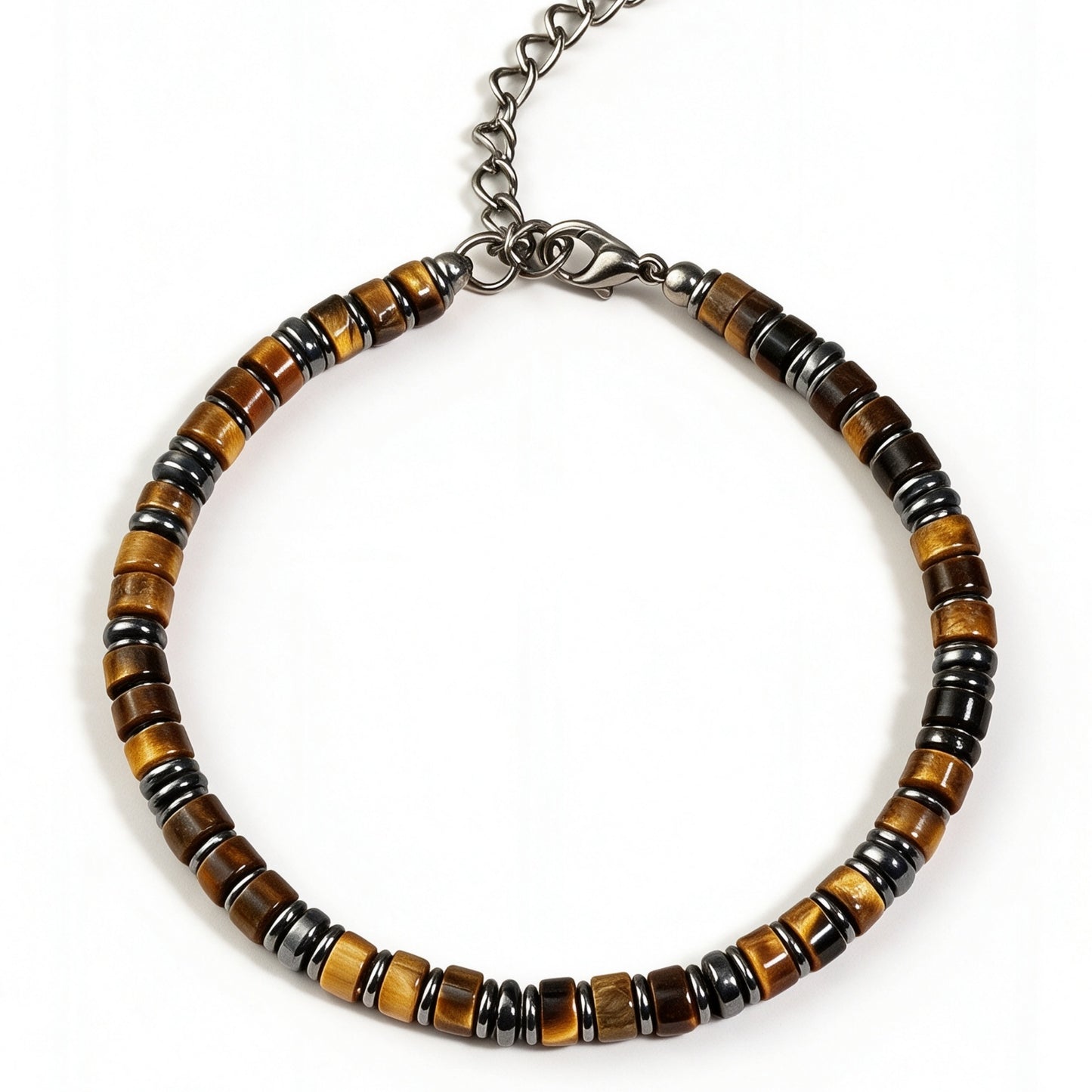 Natural Tiger's Eye Stone Bracelet