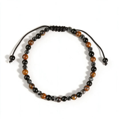 Natural Tiger's Eye Stone Bracelet