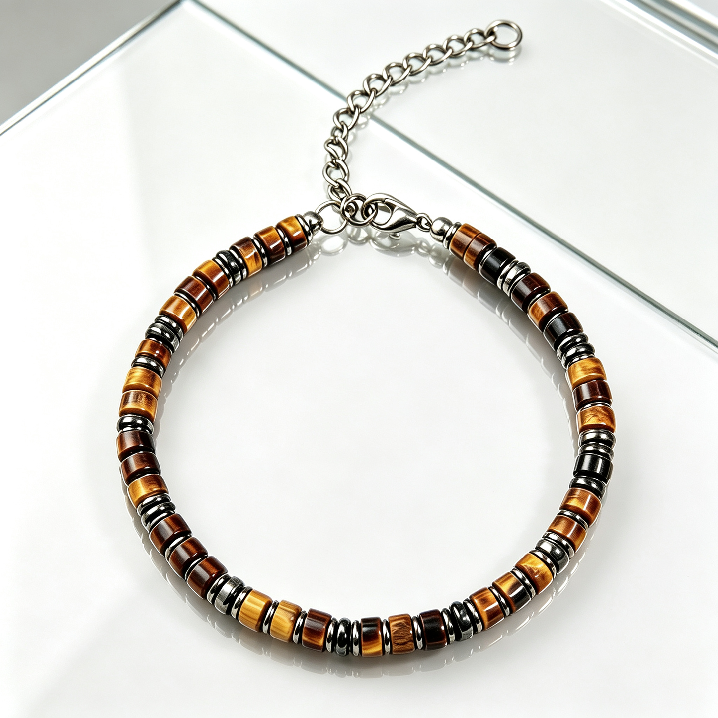 Natural Tiger Eye Stone Bracelet