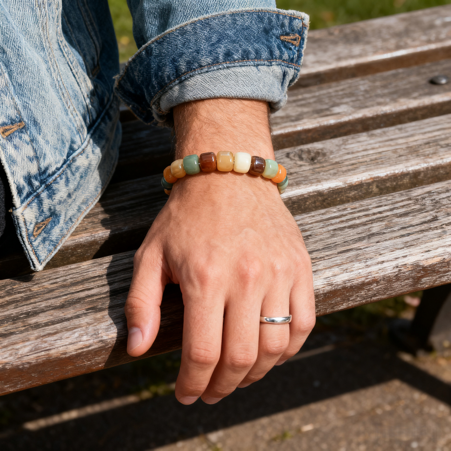 Rainbow Bodhi Bracelet