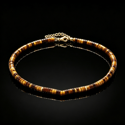 Natural Tiger Eye Stone Chain