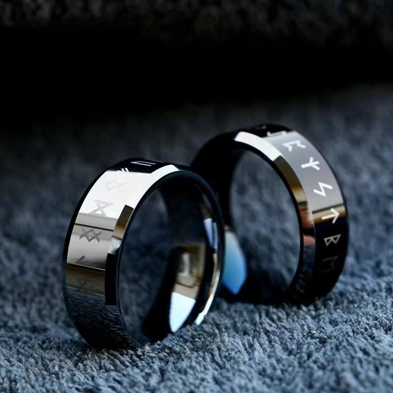 ANILLO VIKINGO DE TUNGSTENO 8MM
