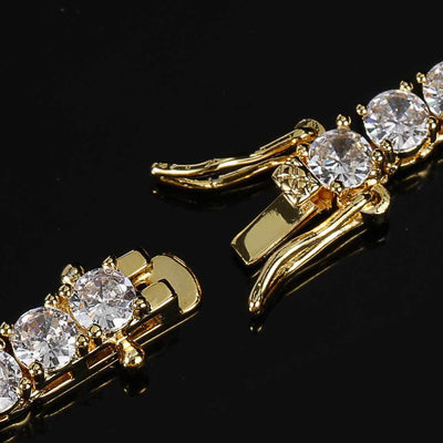 Micro Tennis Chain | Multiple Lengths | Gold & Silver