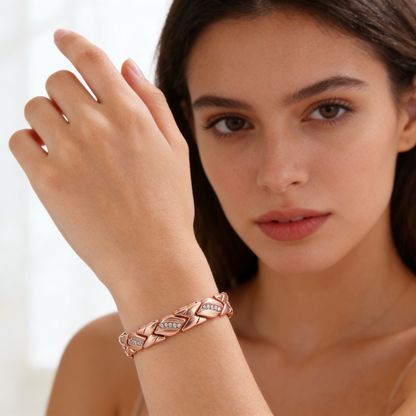 Eco-friendly Alloy Energy Magnet Bracelet