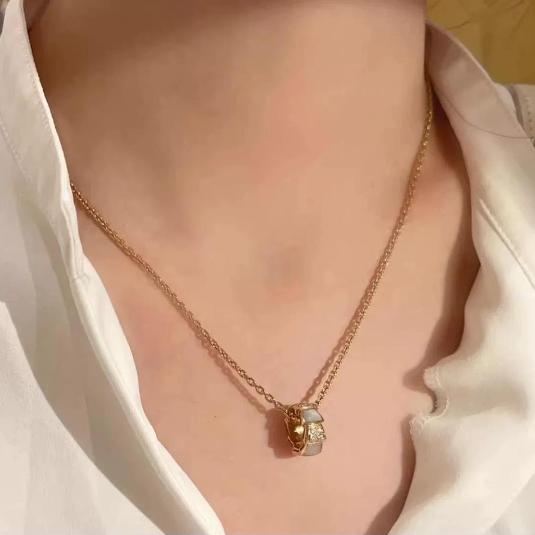 Classic Design SnakeBone Necklace
