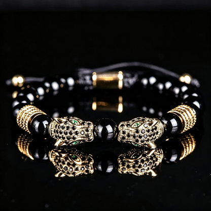Men 316L Stainless Steel Stackable Beaded Bracelet