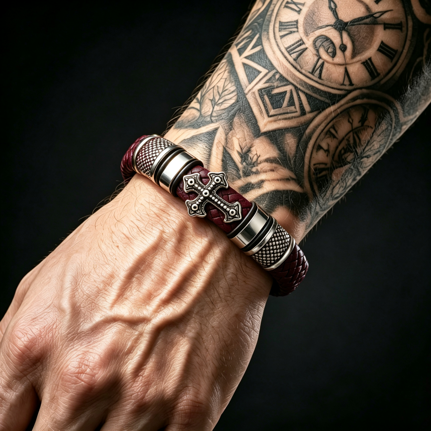 Premium Leather Bracelet For Men