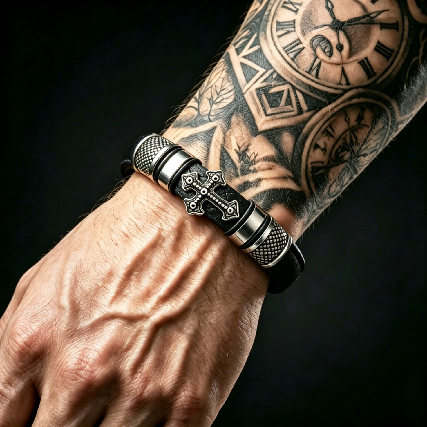 Premium Leather Bracelet For Men