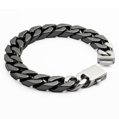 Chunky Cuban Ceramic Chain | White, Black, Yellow & Taupe