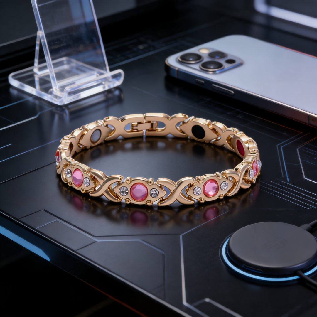 Eco-friendly Alloy Energy Magnet Bracelet
